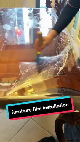 Follow me and show you more construction sites for furniture film installation😁#furnitureprotection #ppf #furniture #ppffilm #furnitureflip