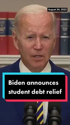 President Biden today announced his plan to cancel up to $20,000 of student debt from a given borrower under certain circumstances.