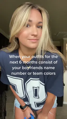 Changed my whole closet from red to blue and im not mad about it #footballseason #footballgirlfriend #dallascowboys 