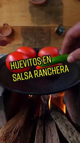 ¡Huevitos en Salsa Ranchera! #yosoycocinero #recetafacilyrapida #cocinacasera #comidamexicana #Receta #huevosensalsa #salsatatemada