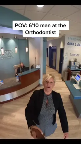 I really couldnt fit in the machine‼️🤣 🤦🏾‍♂️make sure to give @shullmanorthodontics a follow‼️ BEST IN TOWN#heightproblems ##6foot10##shullmanorthodontics#shullmanortho #foryou #foryoupage #pov 