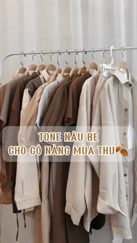 tone màu nâu - beige cho mùa thu đây ạaa 🍂🍪🍩 #xuhuong #fyp #fypシ 