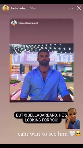 @bellabarbaro so happy for you guys #greenscreen #LoveIsland #realitytv