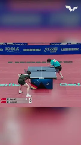 Luck 🍀 or skills 🏓⁠ ⁠ #WTT #TableTennis #PingPong #ZhangJike #WangHao