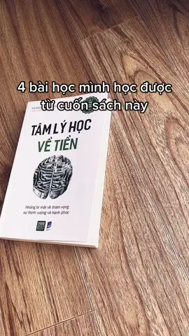 4 bài học mà mình học được từ Tâm lý học về tiền của tác giả Morgan Housel #dailyquoteswithmia #reviewsach #sachhaymoingay 