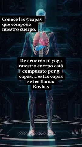 De acuerdo al #yoga nuestro #cuerpo está compuesto por 5 capas: #koshas  #hathayoga #hathayogamexico #hatha #nuestrocuerpo #yfpシ #yfp #capas #klipot #mente #alma #yo #yosoy #layers #theself 