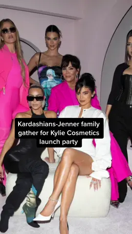 #Kardashian #Jenner family gather for #KylieJenner #KylieCosmetics launch party