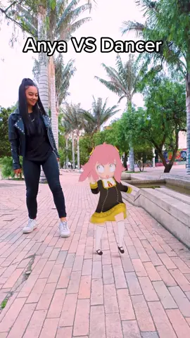 I made #anyaforger dance with my sister @Angela Cruz . Anya tried her best but you know... 😅 Who did it better? #cute #funny #spyxfamily #anya