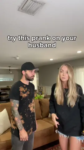 It’s too easy sometimes 😂 #prank #marriage #husband #wifeymaterial #marriedlife #funnypranks #pranks 
