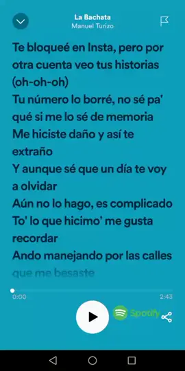 Escríbeme en los comentarios para subir tu canción favorita 🎶🎶 #sigueme_para_mas_videos_asi #Spotify #music #fvpシ♡  #bachata #viral #manuelturizo #tiktok #compartir #viral #sigueme 