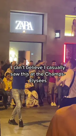 Would you believe me if i told you im in Paris #arabsbelike #arabsoftiktok #streetdance #champselysees #wheninparis #dance 