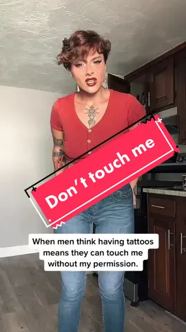 Like..sir, I will smack you down in front of your friends. #stoptouchingme #notouchy #tattoos #sixfeetrule #gross #unleashthebeast #fypシ #lgbtq🌈 #foryou #ariesenergy