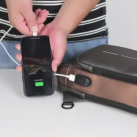 USB charging sport sling Anti-theft shoulder bag🔥SALE 50% OFF🔥#travel#bag #slingbag #usbcharging #usb #storage #amazonfinds