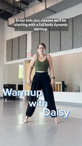 It’s time to warmup for the weekend with Daisy! Daisy will be teaching two jazz youth classes at ADF Scripps Studios this fall. Sign up before August 31 and get $15 off term tuition! #dance #dancestudio #studiolife #warmup #jazzdance #dancetok 