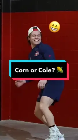 ColeTok > CornTok? 🤔🌽 #GoHabsGo #NHL #ColeCaufield 