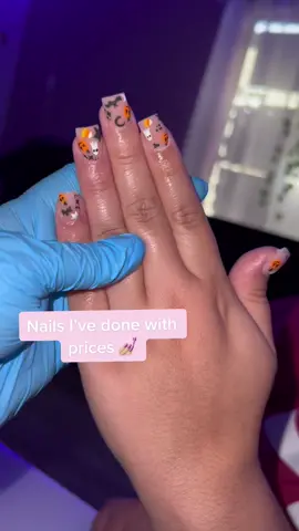 My prices vary depending on the work/time the designs take.  Some might look simple but take longer…others look more elaborate but they are not. #nails#nailvideos#smallbiz#rgv#rgvnails#PartyWithVMAs#fyp 