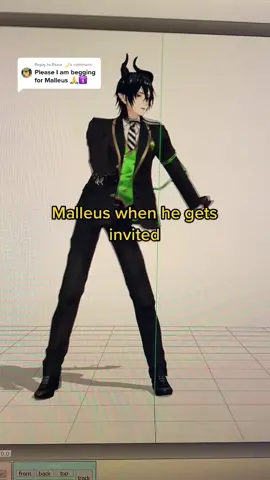 Replying to @Essie 🌙 HITTING THE GRIDDY, DOING THE WHIP AND NAE NAE, DOING THE QUAN #fyp #memes #mmd #anime #malleus #malleusdraconia #twst #twistedwonderland