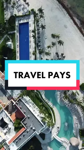 Travel pays me!
