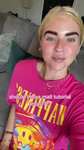 nail tutorial soon, last tome i dod them they lasted 3 weeks 🤩 #fyp #nailtok 