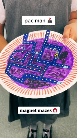 🧲🧲🧲 P6 created their own magnet mazes. They designed their paper plate and then used a paper clip and magnet as the player. They didn’t take long to make but were so much fun to play! 🕹🤡🎈🚲🐶🤍 #STEM #Primary #FYP #playinupperprimary #School #STEAM #Science #GenshinTeleport #UnlimitedHPInk