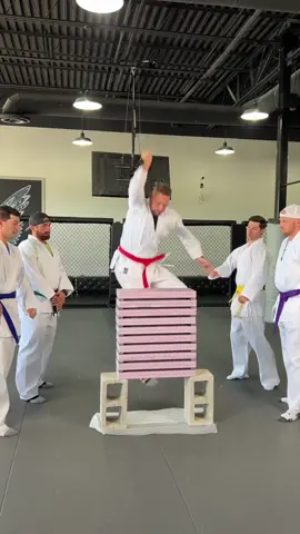 MOST CHOPPED BLOCKS WINS! #dudeperfect #challenge #karate