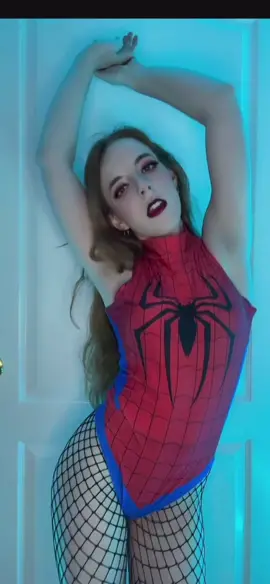 Took a short break from TikTok, but now I’m back 💙 #egirl #cosplaygirl #GamerGirl #spiderverse #spiderwoman #spiderman 
