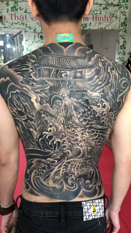Cá chép hoá rồng full lưng #xamhinh #xamhinhnghethuat #xamhinhvietnam #xamhinhdanang #xamhinhdinhson #xamhinhdep #xamhinhgiare #tattoo #tattoodanang #tattoovietnam #tattoomini #tattoooldschool