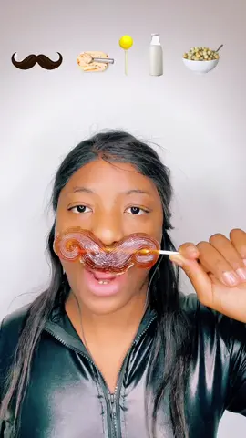 Candy mustache cola 