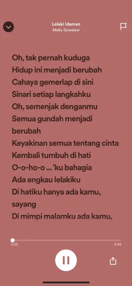 Melly Goeslaw @ Lelaki Idaman #mellygoeslaw #lelakiidaman #fypシ゚viral #fyou #fypdongggggggg #fypppppppppppppppppppppp #song #foryourpage #music #musica #tiktok #tiktokviral #tiktokviralvideo #tiktokviraltrending #tiktokindonesia #Indonesia #fypシ #indonesiatrending #tiktokmalaysia #lyric #lyricvideo #lyricsong #lyric_song #malaysia #malaysiatiktok #fyp #fypage #viral #trending #trendingsong #trendingvideo #foryou #jiwang #karaoke #englishsong #singalong #sing