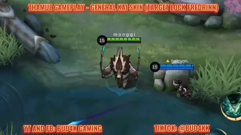 new action emote #bud4kgaming #mlbb #mobilegends #thamuzgeneralkaiskin