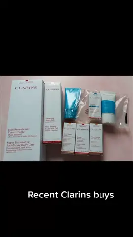 @Clarins USA Recent buys and free samples #clarins #clarinsskincare #firminglotion #lotions