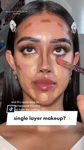 this came out good! would you guys try this🤍✨ ib @chloemorello #makeup #makeuphacks 