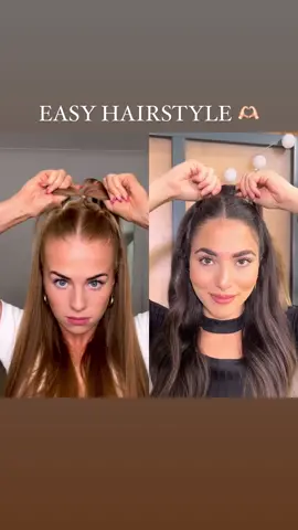 #duet with @bexdoeshair Easy hairstyle 🌼 #everydayhairstyle #backtoschoolhairstyles #backtoschool #hairideas #baddiehairstyle 