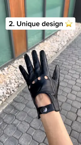 What makes my new gloves unique? 🤩 #leathergloves #gloves #drivinggloves #fashioninspo #forher