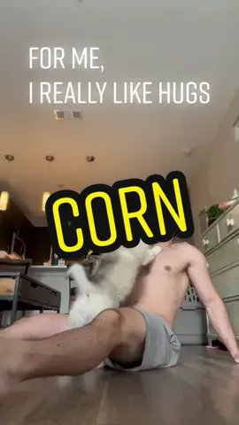 Hugo Loves Hugs #dogsoftiktok #corn
