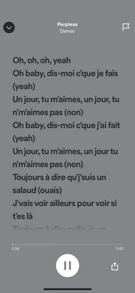 Perplexe - Damso🖖🏽