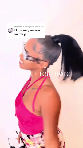 Replying to @pushinyou Self install blunt ponytail tutorial JUST DROPPED💕 #sosincereee #hairtutorial #DoritosDareToBeBurned #bluntponytail #youtuber