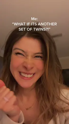 What are the chances of having another set of identical twins? #twinmom #twindad #momtok #MomsofTikTok #twintok