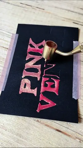 Calligraphy using Slanting Fine Line Paint Pen #shorts #viral #calligraphy #pinkvenom #blackpink