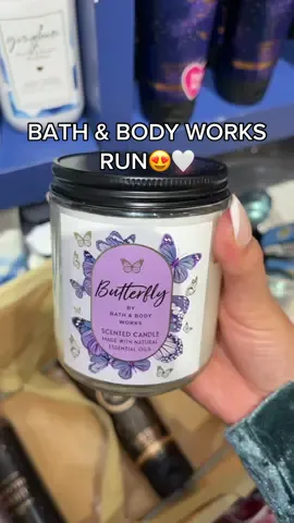Bath & body works run😍 #fyp #foryoupage #bathandbodyworks #MessFreeHero  #shopping #SelfCare 