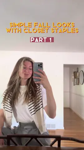 A classic, minimal look to recreate for this fall (with only closet staples) a white button up, straight leg denim, a trench & flats. Stay spooky out there ☁️ #classicstyle #trenchcoatstyle #minimalstyle #wardrobeessential