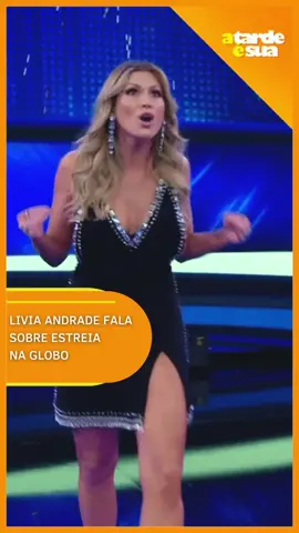 Livia Andrade fala sobre sua estreia na Globo #liviaandrade #celebridades #polemica #fofocas