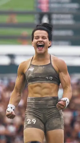 @malobrien_ brings the SPICE ✨ #CrossFitGames #CrossFit #sports #athlete #competition #fyp #functionalfitness #celebration