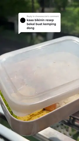 Replying to @zhaaaaacute bekel buat kamping mah simple simple aja bund, kayak gini juga udah kenyang 🥳 @Steincookware #kedainengaura #resepbekal #bekalsuami #bekalanak #idebekal #fyp #banggapakaistein 