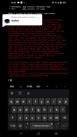 Membalas @inisial.r__._ ini bang #termuxtutorial #termuxandroid #termuxcode #pemula