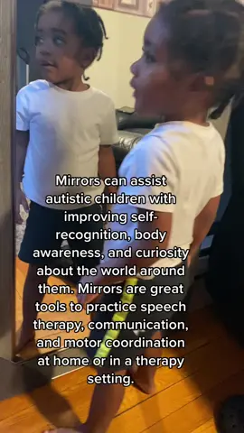 My baby has become VERY obsessed with looking at his self lately so we went out and got him a mirror and he was so happy 🥹🤝 #fyp #autismacceptance #autismawareness #babyleo