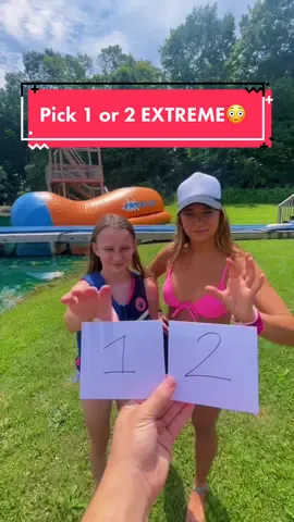 Pick 1 or 2 EXTREME 😂