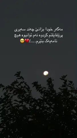 مەگەر خودا بزانێ چەند سەیری  پرۆفایلتم کردوە نەم توانیوە هیچ نامەیەک بنێرم….!💔🥺.                     #goodnight1 #emdadbbani 