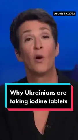 Rachel Maddow explains the use of iodine tablets, commenting on the dire situation in Ukraine.