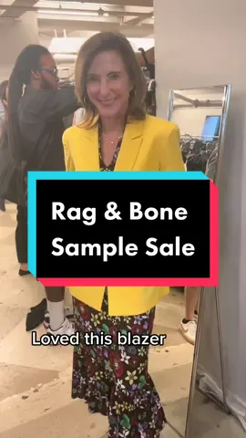 Come with me to the Rag & Bone sample sale in NYC 🛍 #fyp #fashionover60 #styleover60 